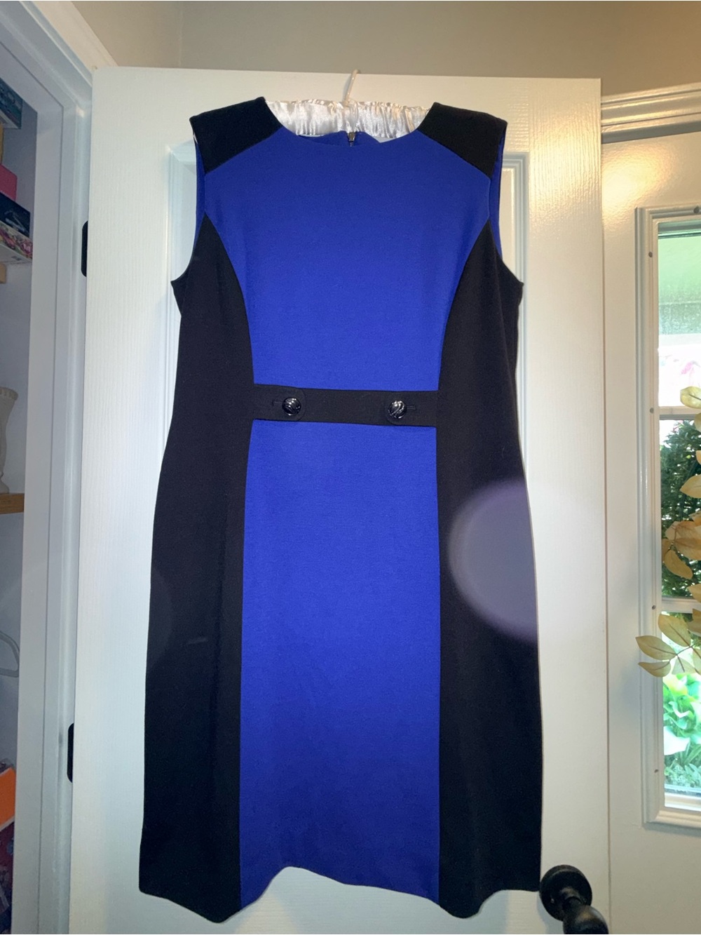 Tamari Sleeveless Colorblock Dress